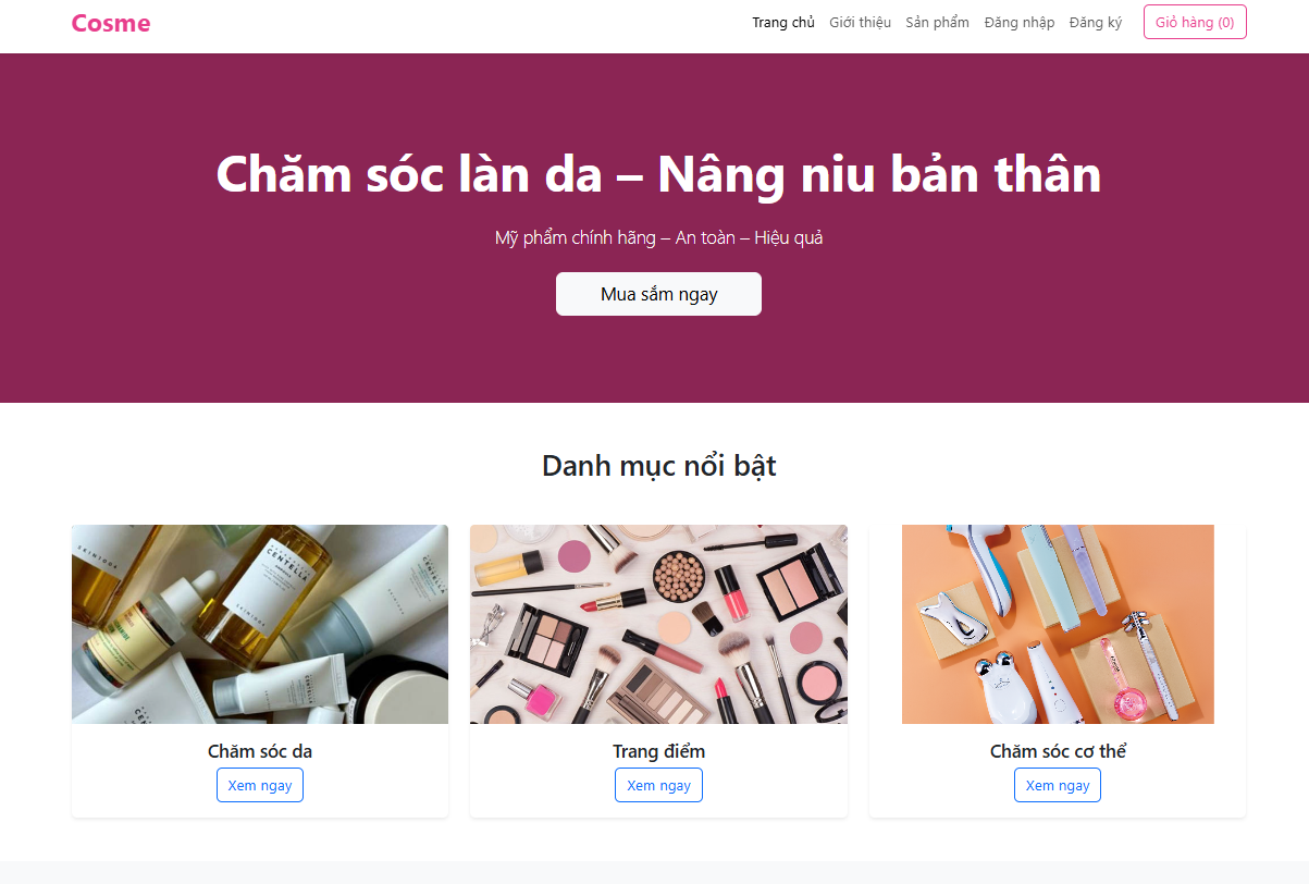 Cửa hàng Cosme